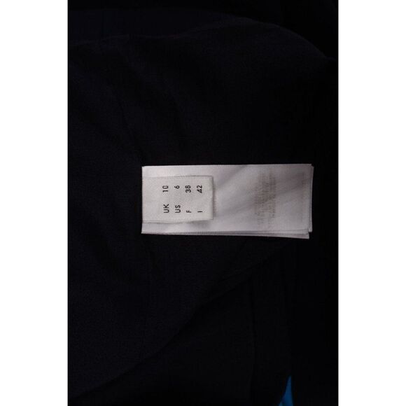 Victoria Beckham Womans Shift Dress Size US 6 UK 10 Blue Stripe - Picture 7 of 7